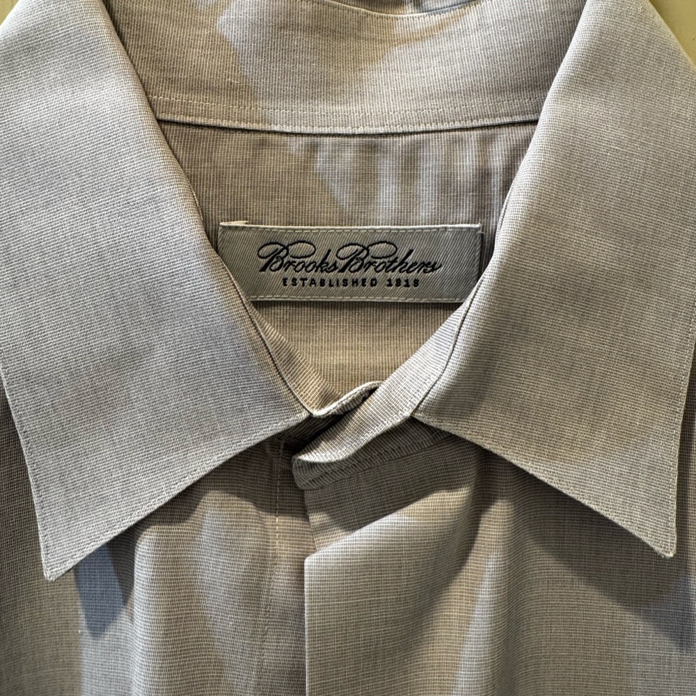 Brooks Brothers Gray Men's Shirt